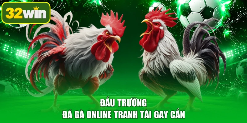 Đấu trường đá gà online tranh tài gay cấn