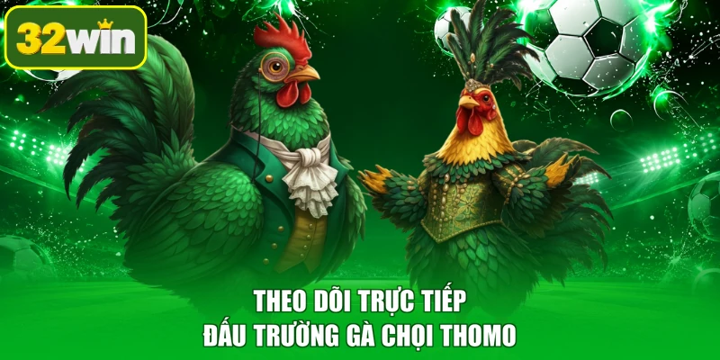 Theo dõi trực tiếp đấu trường gà chọi thomo